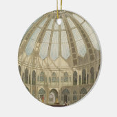 De binnenkant van de Stallen, van "Uitzichten van  Keramisch Ornament (Links)