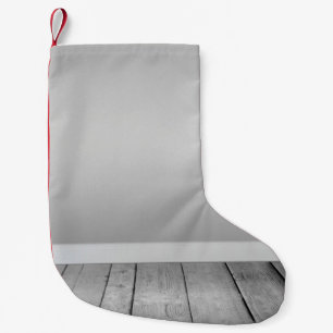 De binnenkant van de wand van de borden kleine kerstsok