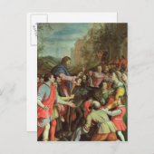 De binnenkomst van Christus in Jeruzalem Briefkaart (Voorkant / Achterkant)