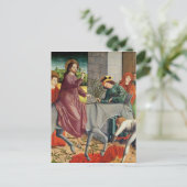 De binnenkomst van Christus in Jeruzalem Briefkaart (Staand voorkant)