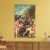 De binnenkomst van Christus in Jeruzalem Canvas Afdruk (Insitu (Woonkamer))