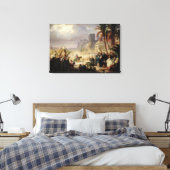 De binnenkomst van Christus in Jeruzalem Canvas Afdruk (Insitu (Slaapkamer))