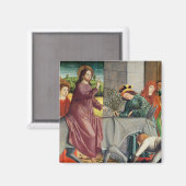 De binnenkomst van Christus in Jeruzalem Magneet (Voorkant / Achterkant)