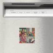 De binnenkomst van Christus in Jeruzalem Magneet (Insitu (Vaatwasser))