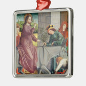 De binnenkomst van Christus in Jeruzalem Metalen Ornament (Links)