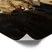 De binnenkomst van Christus in Jeruzalem Poster (Hoek)