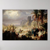 De binnenkomst van Christus in Jeruzalem Poster (Voorkant)