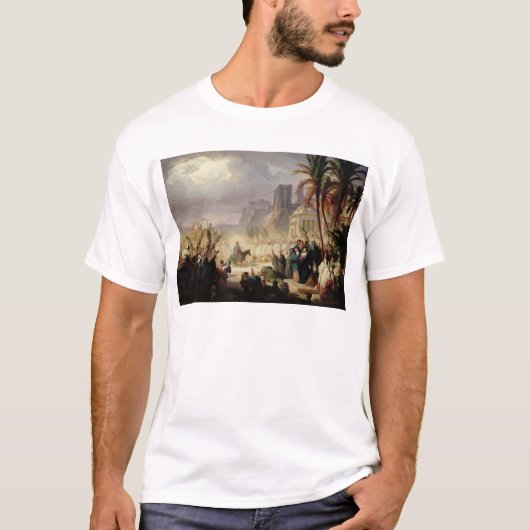 De binnenkomst van Christus in Jeruzalem T-shirt (Voorkant)