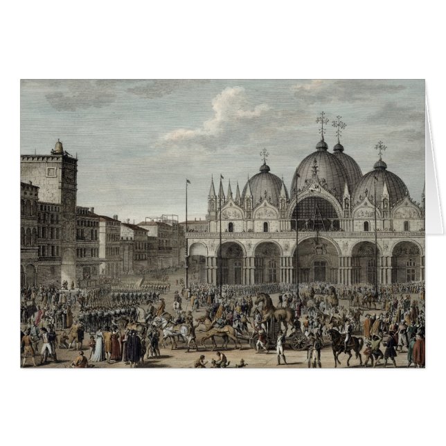 De binnenkomst van de Fransen in Venetië en de die (Voorkant Horizontaal)