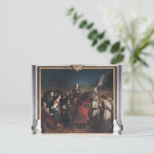 De binnenkomst van Joan of Arc in Orleans Briefkaart (Staand voorkant)
