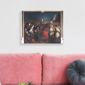De binnenkomst van Joan of Arc in Orleans Canvas Afdruk (Insitu (Woonkamer))