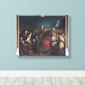 De binnenkomst van Joan of Arc in Orleans Canvas Afdruk (Insitu (Houten vloer))
