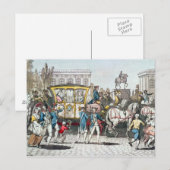 De binnenkomst van Louis XVI in Parijs Briefkaart (Voorkant / Achterkant)