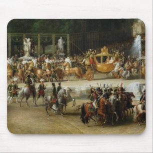De binnenkomst van Napoleon en Marie-Louise Muismat