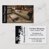 De binnenlandse Adviseur van het Ontwerp van de Visitekaartje (Voorkant / Achterkant)