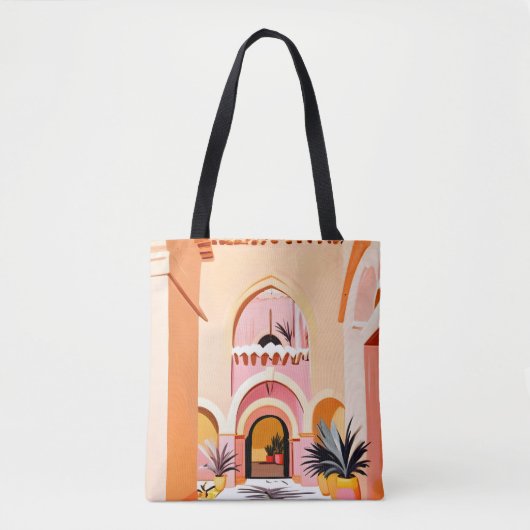 De binnenplaats tote bag (Voorkant)