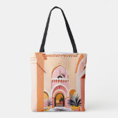 De binnenplaats tote bag (Achterkant)