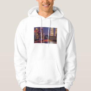 De binnenstad van shanghai, China Hoodie