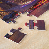 De binnenstad van shanghai, China Legpuzzel (Zijkant)