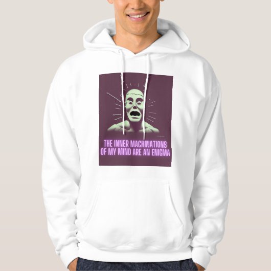 De binnenste machines van mijn geest zijn een Enig Hoodie (Voorkant)