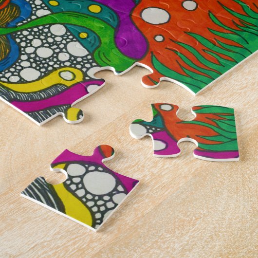 De binnenste mij 252-delige puzzel legpuzzel (Zijkant)