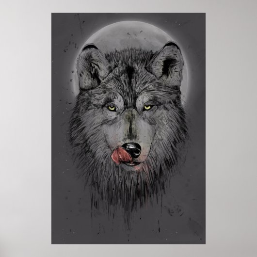 De binnentijd (donkere versie) poster (Voorkant)