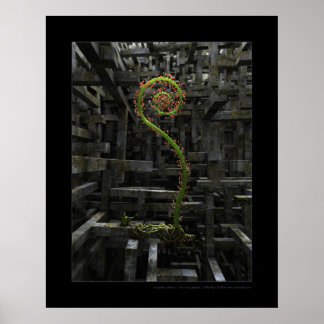 De binnentuin poster