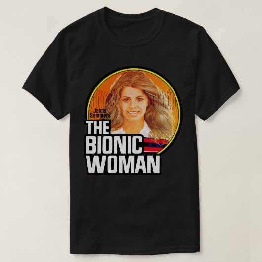 De Bionic Woman T-shirt (Design voorkant)