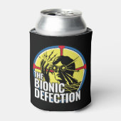 De bionische defectie, elektrische Man koeler - zw (Blikje Voorkant)