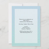 De bioscoopuitnodiging van de Birthday (Meisje) Kaart (Achterkant)