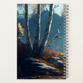 De Birches Northern Ireland Round, Birch Uitzicht Notitieboek (Achterkant)