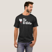 De Birdfather Grappige Vogel's Vader T-shirt (Voorkant volledig)