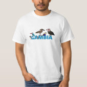 De Birdorable Gambia T-shirt (Voorkant)