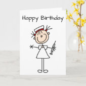 **DE BIRTHDAG VAN DE VERPLEISTER** GEEF GEEN SHOTS KAART (Gele Bloem)