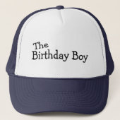 De Birthday Boy Trucker Pet (Voorkant)