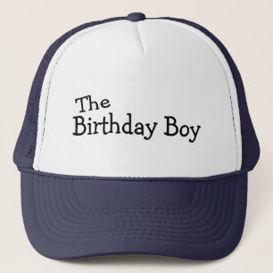 De Birthday Boy Trucker Pet