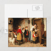 De Birthday Cake,  schilderij Briefkaart (Voorkant / Achterkant)