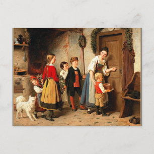 De Birthday Cake, schilderij Briefkaart
