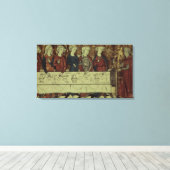 De Birthday feast van Nubien, koning van Armenië Canvas Afdruk (Insitu (Houten vloer))