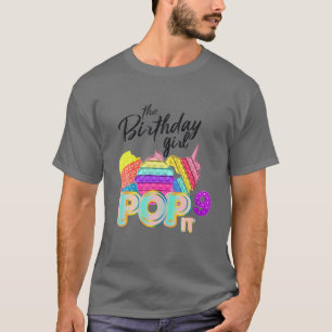 De 'Birthday Girl'-Pop 9 T-shirt