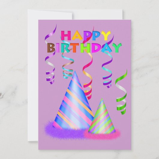 DE BIRTHDAY-INVITATIE VAN MIJN PARTIJ PET KAART (Voorkant)