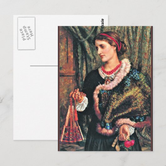 De Birthday, mooi schilderij Briefkaart (Voorkant / Achterkant)