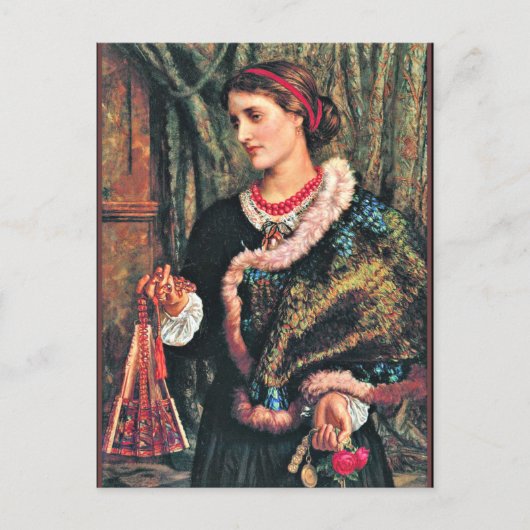 De Birthday, mooi schilderij Briefkaart (Voorkant)