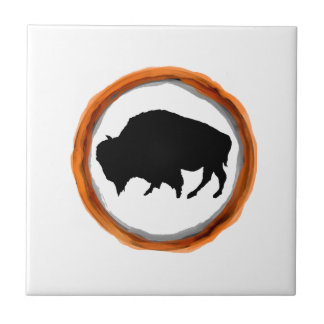 DE BISON-CYCLUS TEGELTJE