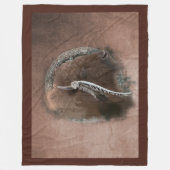 De Bison II - Fleece Blanket (Voorkant)