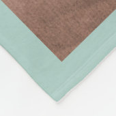 De Bison II - fleece deken (Hoek)
