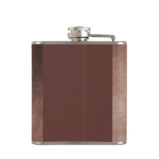 De Bison II - Verpakte erlenmeyer Heupfles (Achterkant)