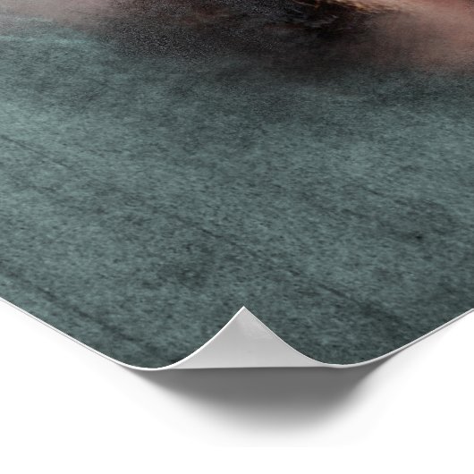 De Bison - Poster (Hoek)