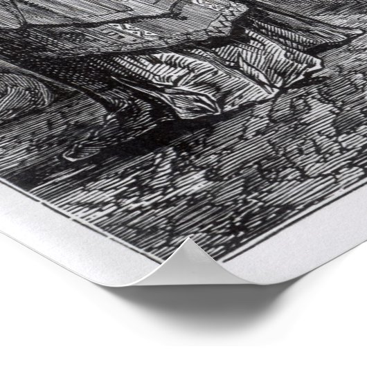 De bisschop van Salisbury voor Saladin Poster (Hoek)