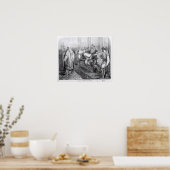 De bisschop van Salisbury voor Saladin Poster (Keuken)